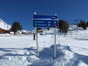 Signage on the slopes