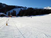 Beginner area with rope lift in the valley area