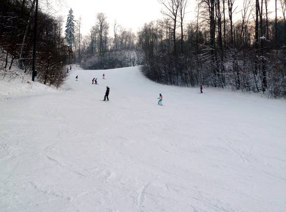 Child-friendly family slope