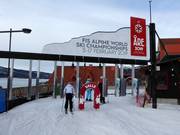 Children's access in the Åre ski area