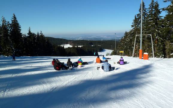 Biggest ski resort in the County of Straubing-Bogen – ski resort Pröller Skidreieck (St. Englmar)