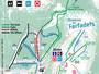Trail map La Croix de Bauzon