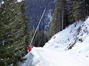 Lance snowmaking in the Großglockner Resort Kals-Matrei ski area