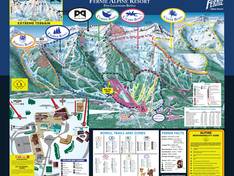 Trail map Fernie