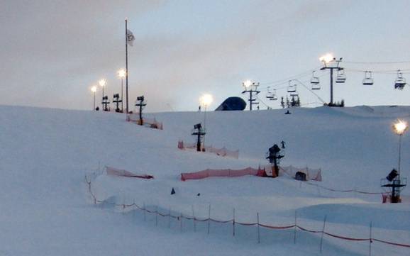 Snow reliability Calgary Region – Snow reliability Canada Olympic Park – Calgary