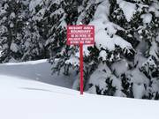 Resort area boundary (Skigebietsgrenze)