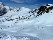 View towards the northeast from Rocher de l'Aigle 