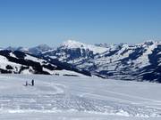 View from the Resterhöhe to the Kitzbüheler Horn