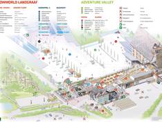 Trail map SnowWorld Landgraaf