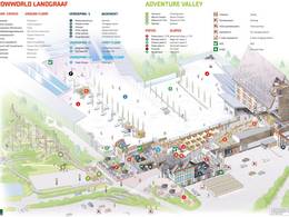 Trail map SnowWorld Landgraaf
