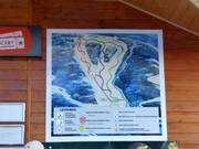 Slope map at the ticket office
