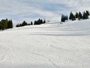 Upper section of the Rennstrecke slope