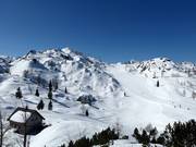 View over the Vogel ski resort