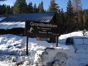 Entrance to the ski area