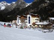 Hotel Bergkristall at the valley station