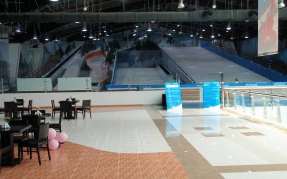 Skiing near Al Ain