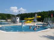 The Dünenbad is located right next to the valley station.