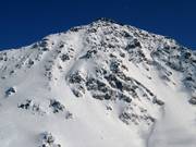 Extreme terrain at Mont-Gelé