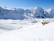 View of the ski area around Schöntauf and Madritschjoch