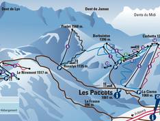 Trail map Rathvel – Châtel-St-Denis