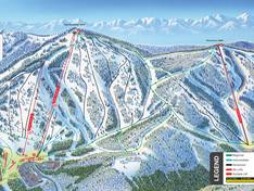 Trail map Beaver Mountain