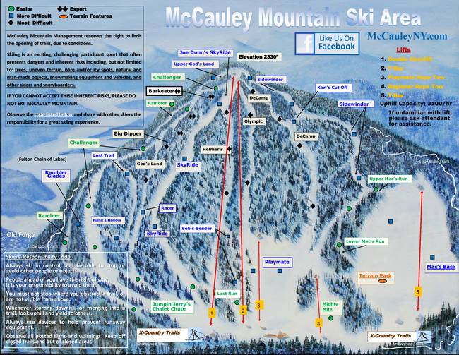McCauley Mountain McCauley Mountain