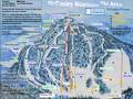 Trail map McCauley Mountain