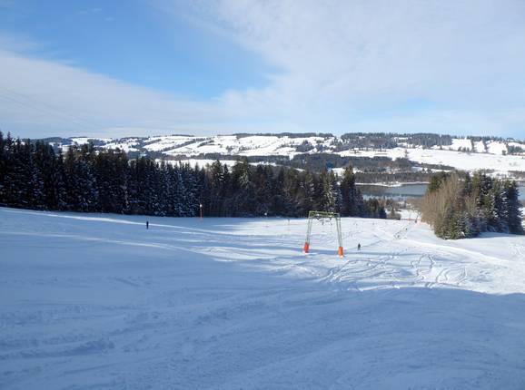 Buron drag lift with Grüntensee