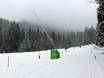 Snow reliability Bavarian Prealps – Snow reliability Hirschberglifte – Kreuth