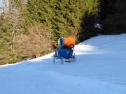 Snow cannon at the Waldrast lift