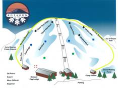 Trail map Rotarun