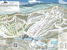 Trail map Catamount