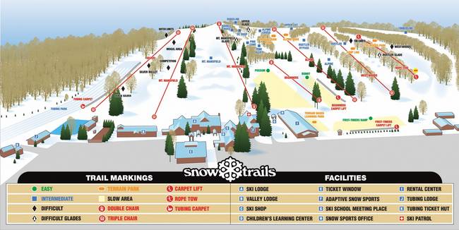 Snow Trails Snow Trails