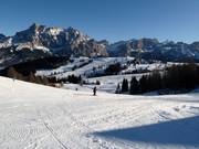 The gentle terrain above Alta Badia