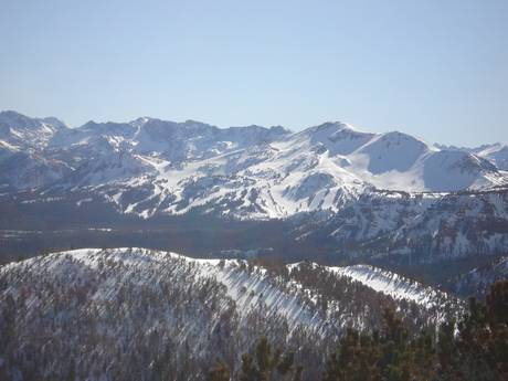 Mammoth Lakes: size of the ski resorts – Size Mammoth Mountain