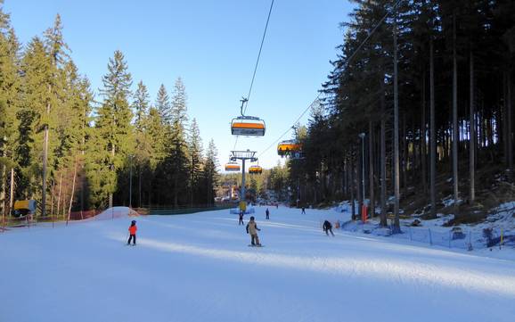 Skiing near Karpacz/Krummhübel