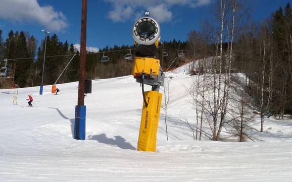 Snow reliability Oslo – Snow reliability Oslo – Tryvann (Skimore)