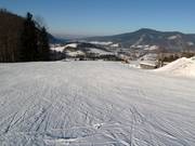 Easy slope at the FIS lift