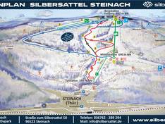 Trail map Silbersattel – Steinach