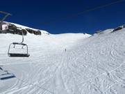 Open ski terrain at Petit Mont Bonvin