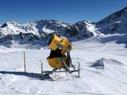 Snow cannon at the Kaunertal Glacier