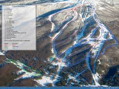 Trail map Cerro Mirador – Punta Arenas