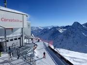 Corvatsch mountain station, 3303 m