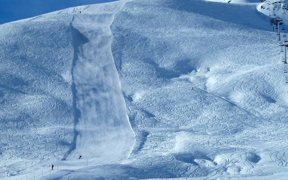 Ski resorts for advanced skiers and freeriding Lower Engadine (Unterengadin) – Advanced skiers, freeriders Scuol – Motta Naluns