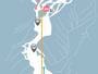 Trail map Nomugi Pass – Nomugitoge