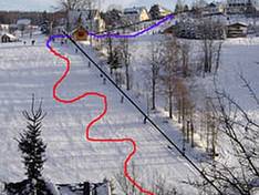 Trail map Pobershau (Marienberg)