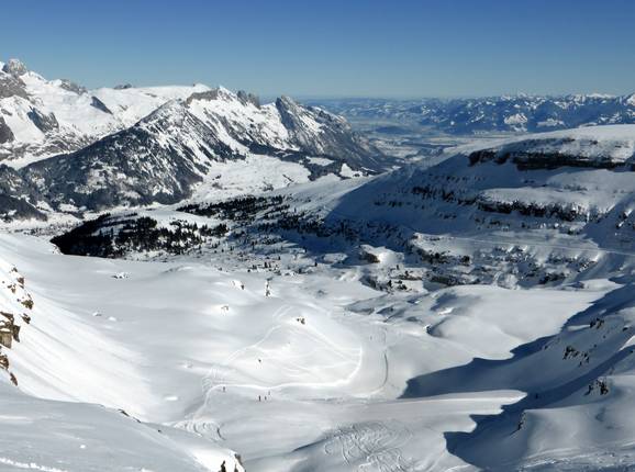 View from Chäserrugg