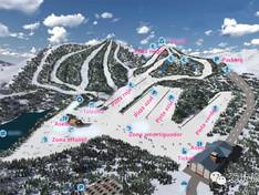 Trail map Zhaojin