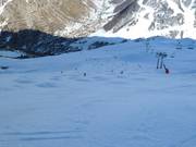 Steep Olympic downhill run to Val d'Isère