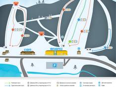Trail map Pilnaya